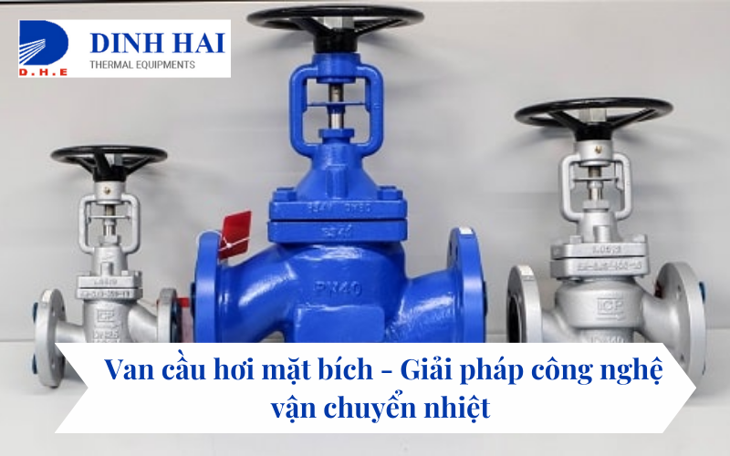 Van cầu hơi mặt bích