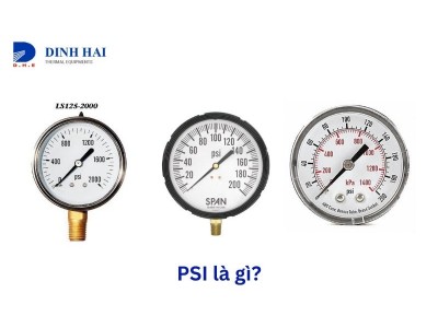 PSI là gì? Cách quy đổi đơn vị đo áp suất PSI 